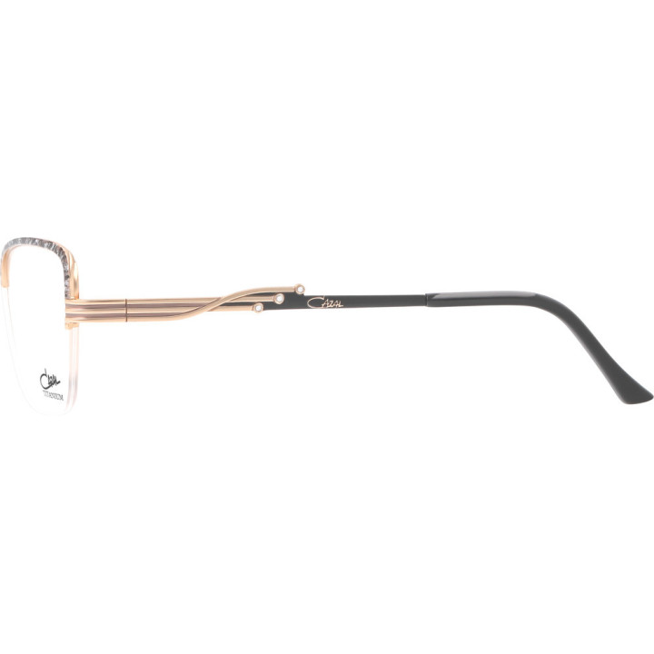 Cazal 4290 001 noir-or - vue de profil