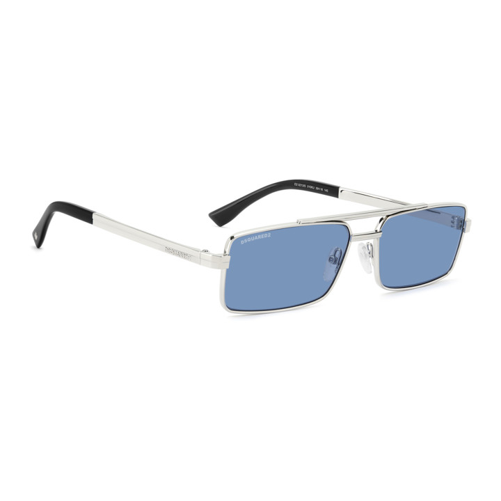 Lunettes de soleil Dsquared2 D2 0213/S Palladium / verres Blue (010-KU)