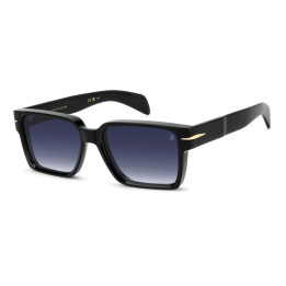 Lunettes de soleil David Beckham DB 7162/S Black / verres Dk Blue Shaded (807-08)