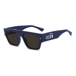 Lunettes de soleil Dsquared2 ICON 0031/S Blue / verres Grey (PJP-IR)