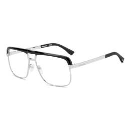 Lunettes de vue Dsquared2 D2 0215 Black Silver (BSC)