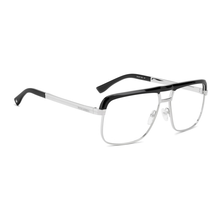 Lunettes de vue Dsquared2 D2 0215 Black Silver (BSC)