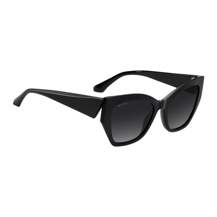 Lunettes de soleil Etro 0143/S Black / verres Dark Grey Shaded (807-9O)
