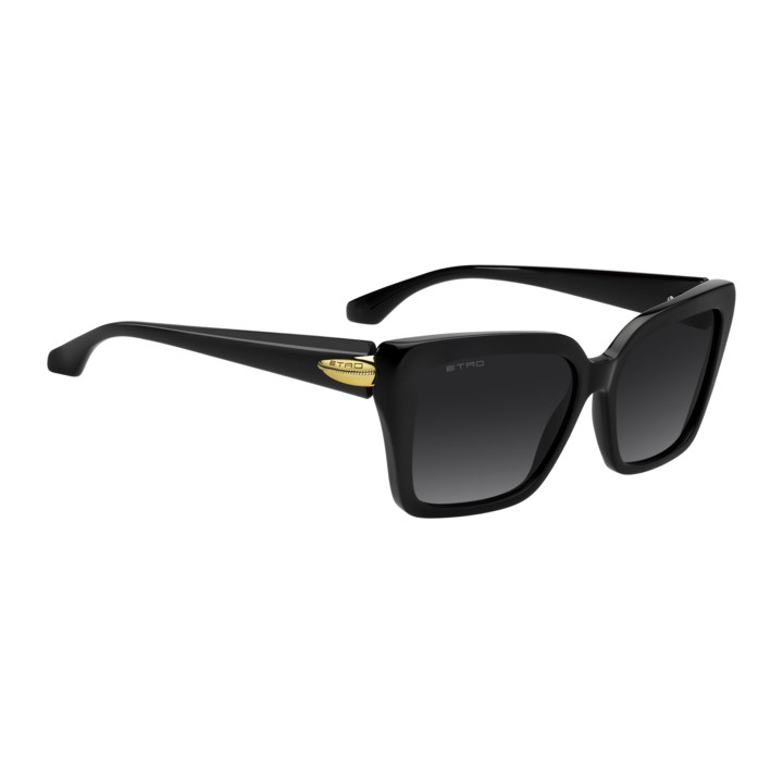 Lunettes de soleil Etro 0151/S Black / verres Dark Grey Shaded (807-9O)