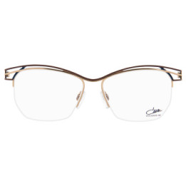 Cazal 4296 001 bleu marine-bronze - vue de face