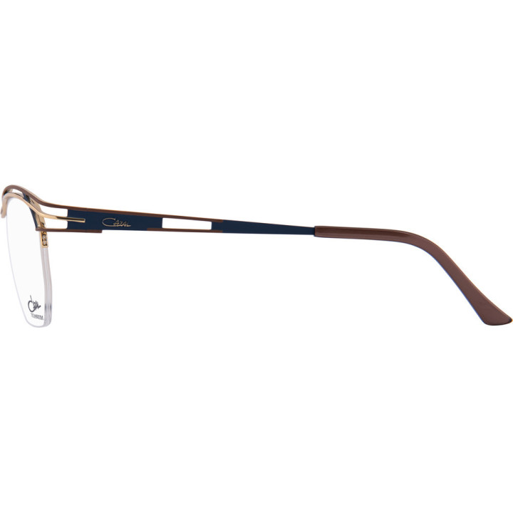 Cazal 4296 001 bleu marine-bronze - vue de profil