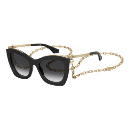 Lunettes de soleil Etro ETROVELA Black / verres Dark Grey Shaded (807-9O)