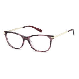 Lunettes de vue Fossil FOS 7224 Burgundy Havana Pink (9QB)