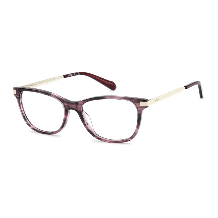 Lunettes de vue Fossil FOS 7224 Burgundy Havana Pink (9QB)