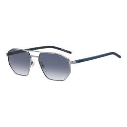 Lunettes de soleil HUGO HG 1433/S Ruthenium / verres Dk Blue Shaded (6LB-08)