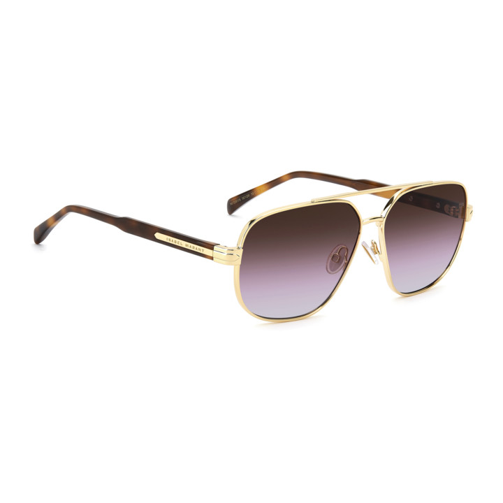 Lunettes de soleil Isabel Marant IM 0281/S Yellow Gold / verres Brown Violet Doubleshade (001-QR)