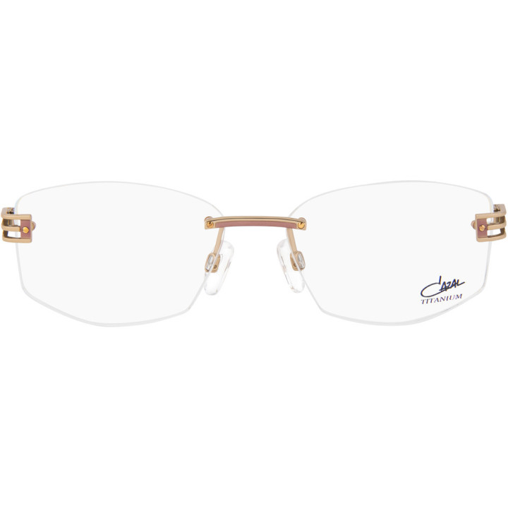 Cazal 4302 001 bois de rose-or - vue de face