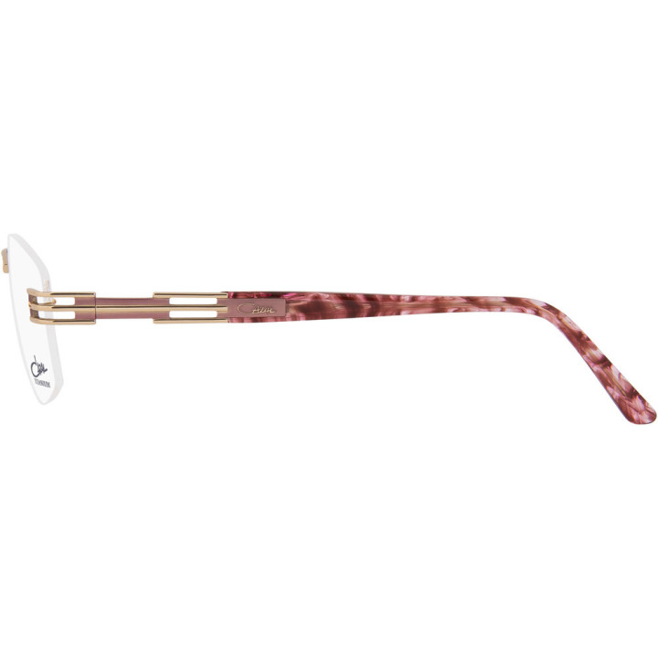Cazal 4302 001 bois de rose-or - vue de profil
