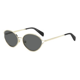 Lunettes de soleil Kate Spade KS ADINA 2/G/S Gold Black 2 / verres Grey (RHL-IR)