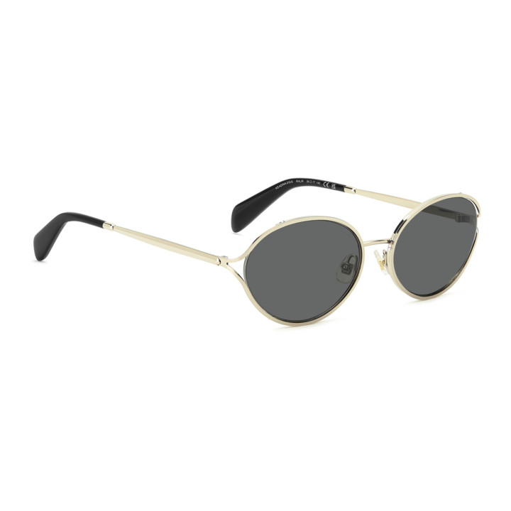 Lunettes de soleil Kate Spade KS ADINA 2/G/S Gold Black 2 / verres Grey (RHL-IR)