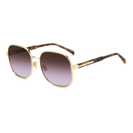 Lunettes de soleil Isabel Marant IM 0282/S Yellow Gold / verres Brown Violet Doubleshade (001-QR)