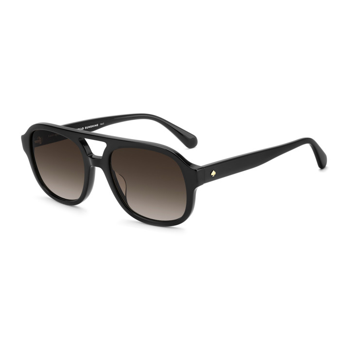 Lunettes de soleil Kate Spade KS EDIE 2/G/S Black / verres Brown Shaded (807-HA)