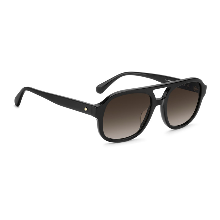 Lunettes de soleil Kate Spade KS EDIE 2/G/S Black / verres Brown Shaded (807-HA)