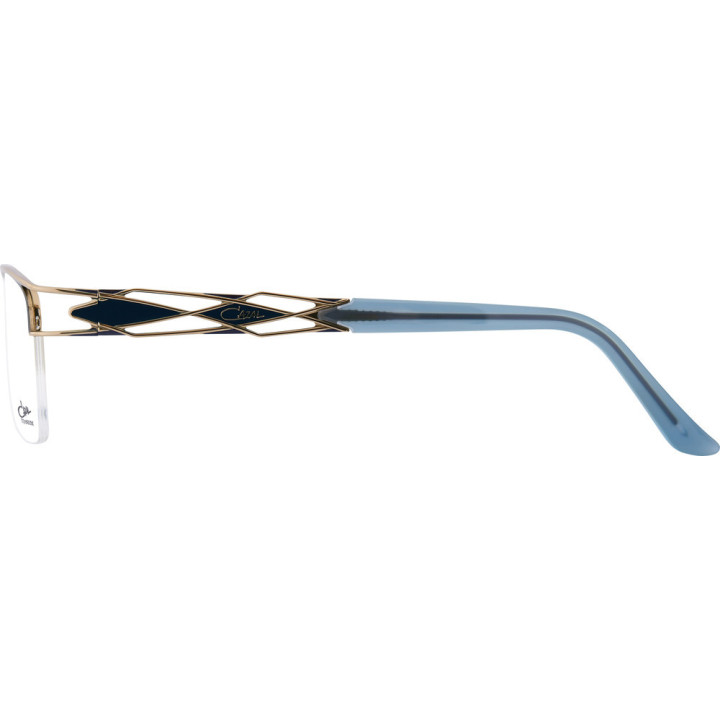 Cazal 4304 001 bleu gris-or - vue de profil