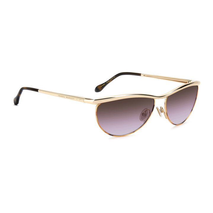 Lunettes de soleil Isabel Marant IM 0288/S Gold Havana / verres Brown Violet Doubleshade (06J-QR)