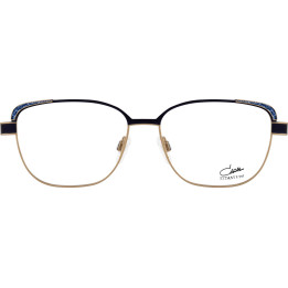 Cazal 1283 001 bleu nuit-or - vue de face