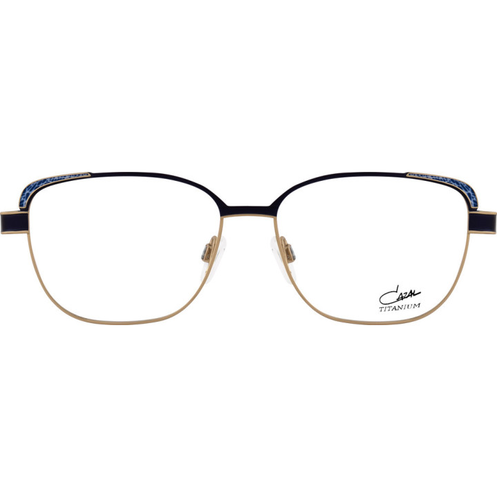 Cazal 1283 001 bleu nuit-or - vue de face