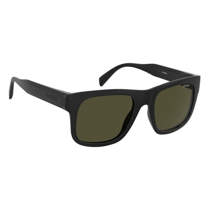 Lunettes de soleil Levi's LV 1111/S Black / verres Green (807-QT)