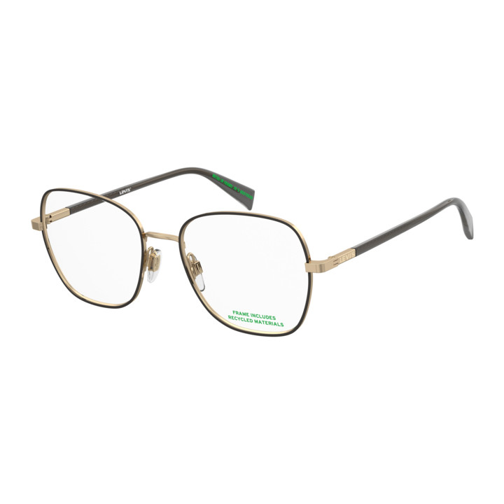 Lunettes de vue Levi's LV 1113 Gold Black 2 (RHL)