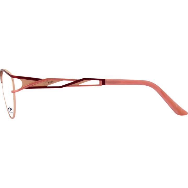 Cazal 4305 002 cerise-rosé or - vue de profil