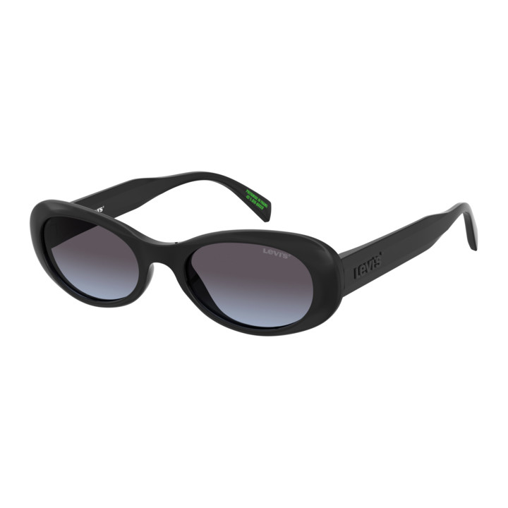 Lunettes de soleil Levi's LV 1112/S Black / verres Grey Azure (807-GB)