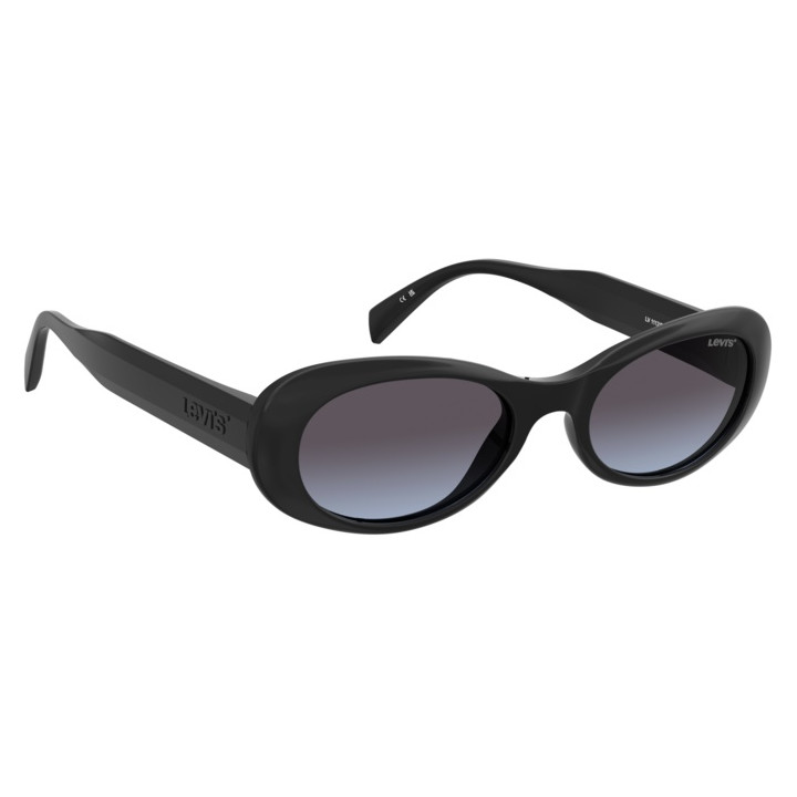 Lunettes de soleil Levi's LV 1112/S Black / verres Grey Azure (807-GB)