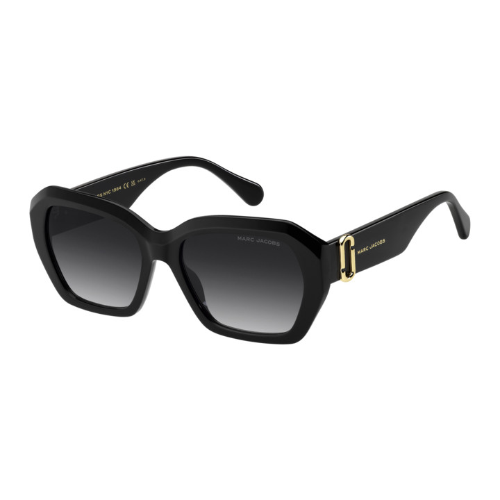 Lunettes de soleil Marc Jacobs MARC 922/S Black / verres Dark Grey Shaded (807-9O)