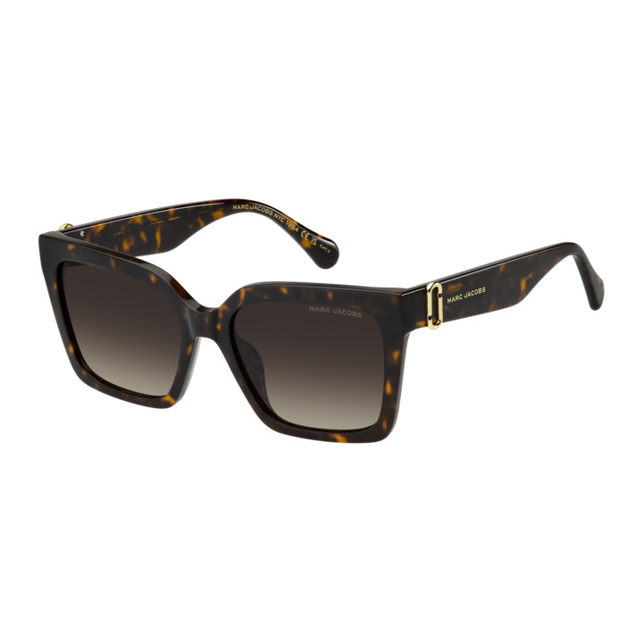 Lunettes de soleil Marc Jacobs MARC 926/G/S Havana / verres Brown Shaded (086-HA)