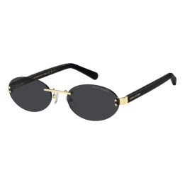 Lunettes de soleil Marc Jacobs MARC 929/S Gold Black 2 / verres Grey (RHL-IR)
