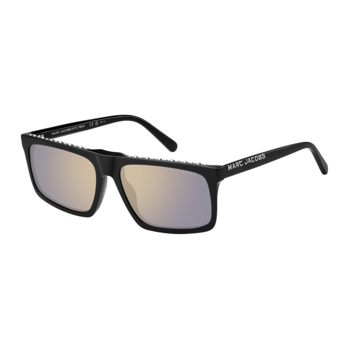 Lunettes de soleil Marc Jacobs MARC 934/N/S Black / verres Gold Mirror (807-K1)