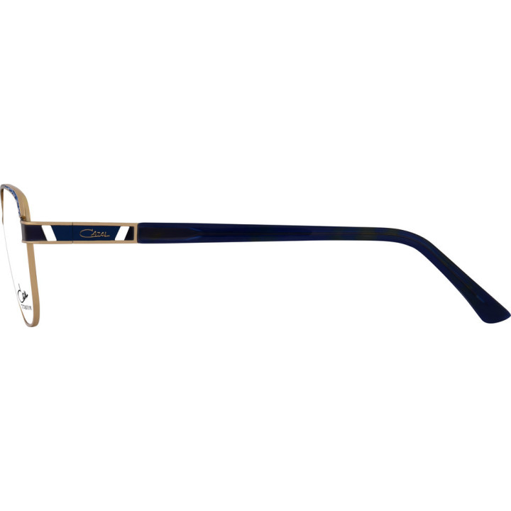 Cazal 1283 001 bleu nuit-or - vue de profil