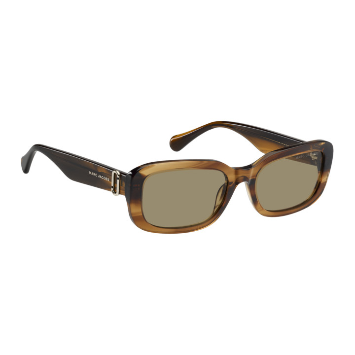 Lunettes de soleil Marc Jacobs MARC 925/S Brown Horn / verres Green (EX4-QT)