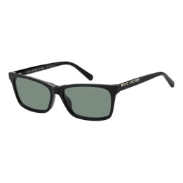 Lunettes de soleil Marc Jacobs MARC 933/S Black Green / verres Green (7ZJ-QT)