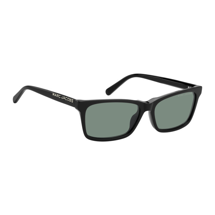 Lunettes de soleil Marc Jacobs MARC 933/S Black Green / verres Green (7ZJ-QT)
