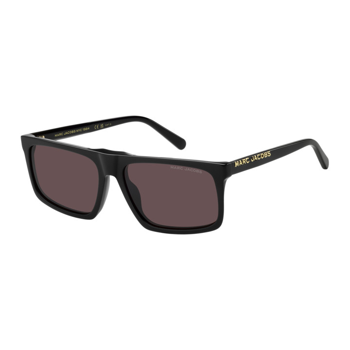 Lunettes de soleil Marc Jacobs MARC 934/S Black Red / verres Burgundy (OIT-4S)