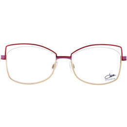 Cazal 4307 001 rouge coquelicot-rosé - vue de face