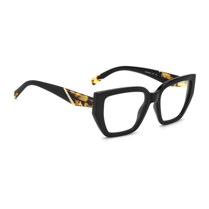 Lunettes de vue avec clip solaire Missoni MIS 0297/C2 Black / verres Brown Shaded Polarized (807-LA)