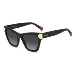 Lunettes de soleil Missoni MIS 0305/S Black / verres Dark Grey Shaded (807-9O)