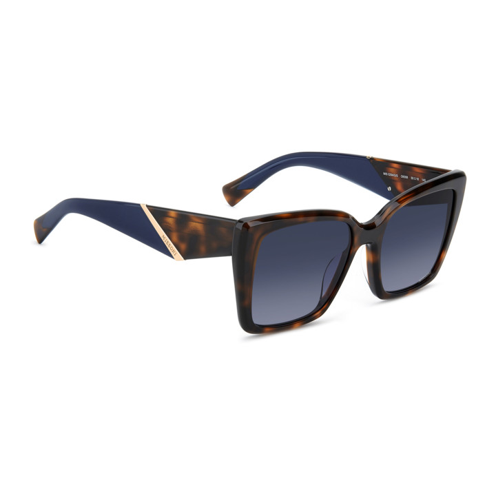 Lunettes de soleil Missoni MIS 0294/G/S Havana Red / verres Dk Blue Shaded (O63-08)