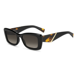 Lunettes de soleil Missoni MIS 0296/S Black 6 / verres Brown Shaded (QFU-HA)