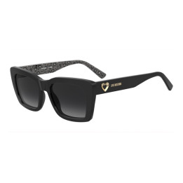 Lunettes de soleil Moschino Love MOL106/S Black / verres Dark Grey Shaded (807-9O)