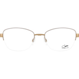 Cazal 4309 002 blanc laiteux-or - vue de face