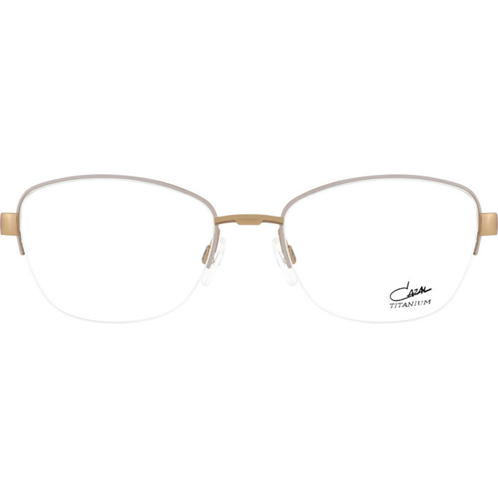 Cazal 4309 002 blanc laiteux-or - vue de face