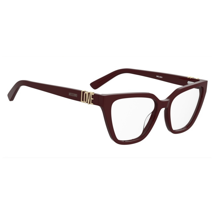 Lunettes de vue Moschino Love MOL691 Burgundy 2 (LHF)