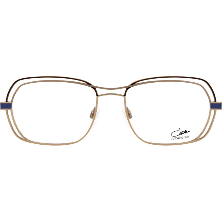 Cazal 4310 001 bleu glacé-or - vue de face